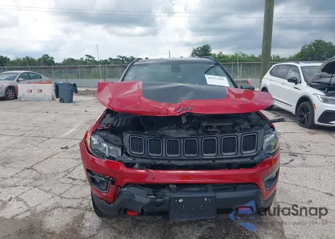 2019 Jeep Compass Trailhawk 4X4 z USA, uszkodzony, nr VIN 3C4NJDDB9KT650148
